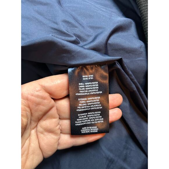 Tommy Hilfiger Men's Short Snorkel Coat/puffer Size XXXL NWOT gray  fur hoodie ￼ - Picture 10 of 15